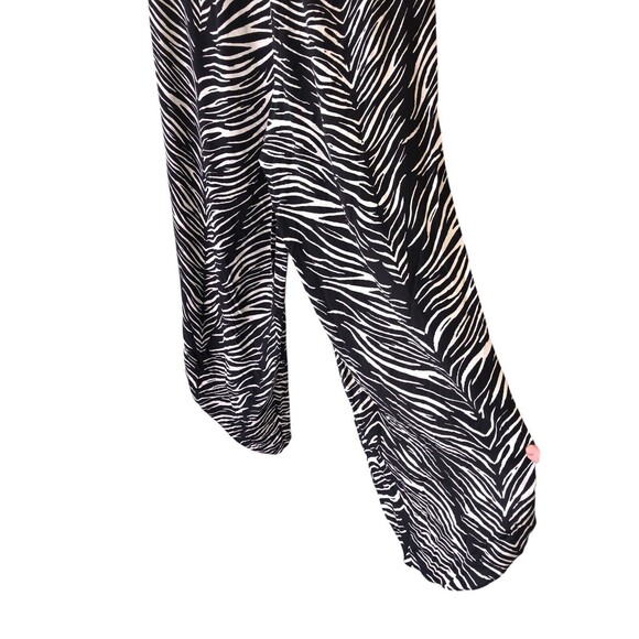 Haute Hippie Tribe Zebra Print Gauze Wide Leg Pant Size M - Picture 5 of 10